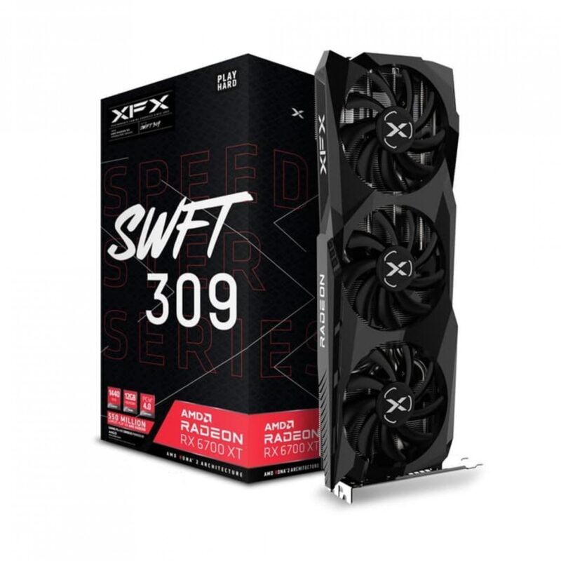 کارت گرافیک XFX SWFT 309 Radeon RX 6700 XT استوک